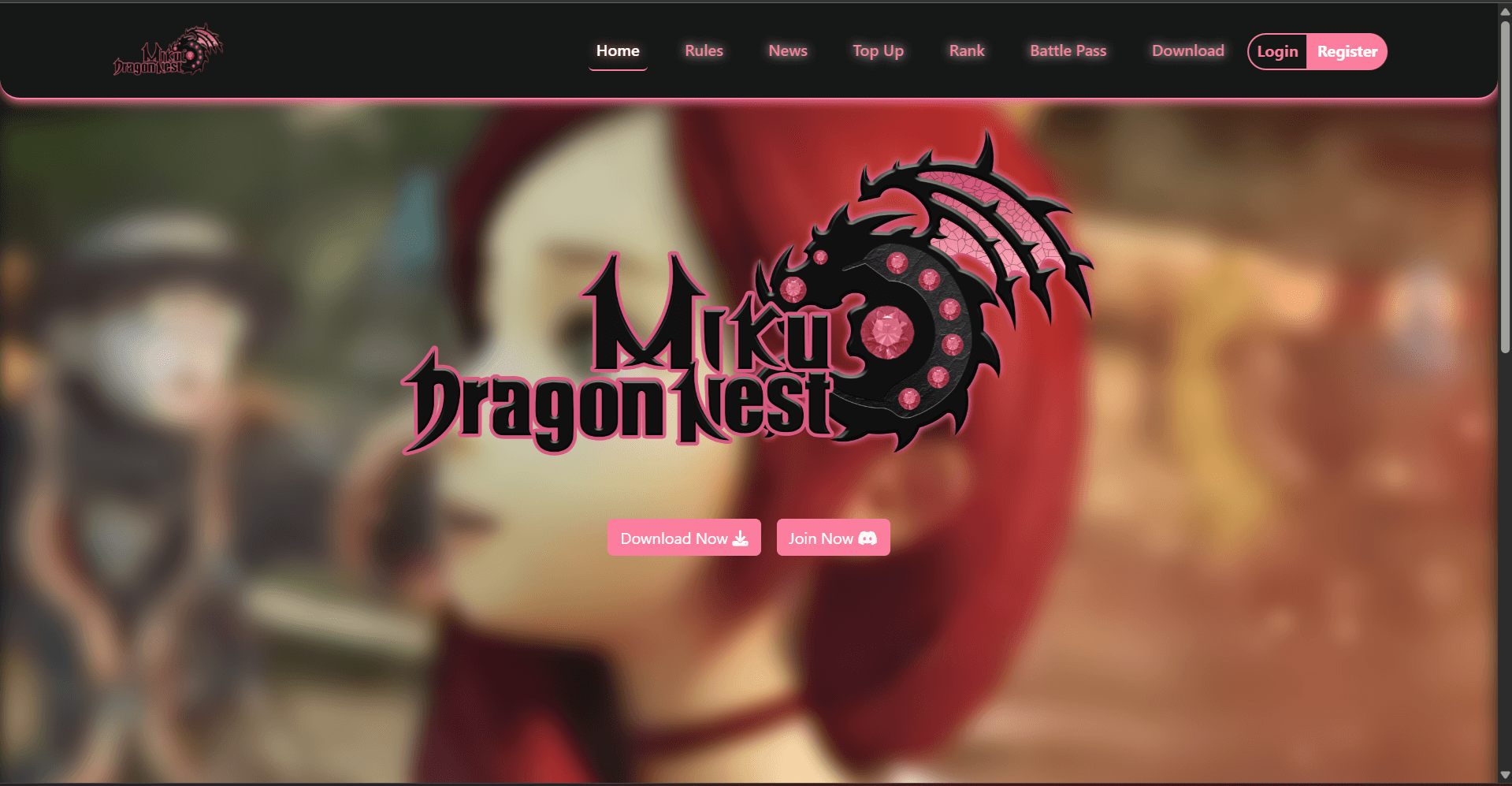 Miku Dragon Nest Private Server